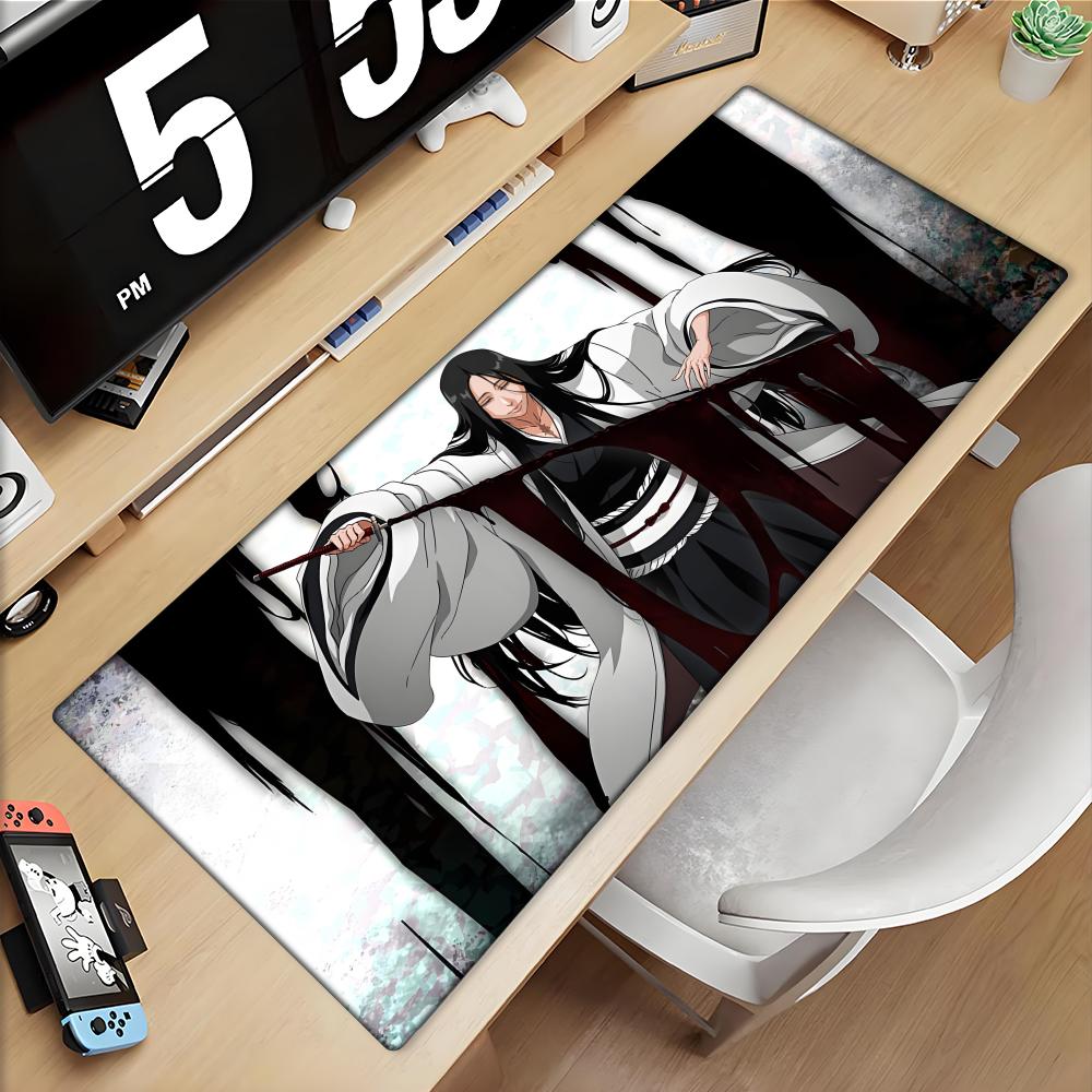 Gaming Accessories White - Alas Mouse Besar Hitam Putih Anime