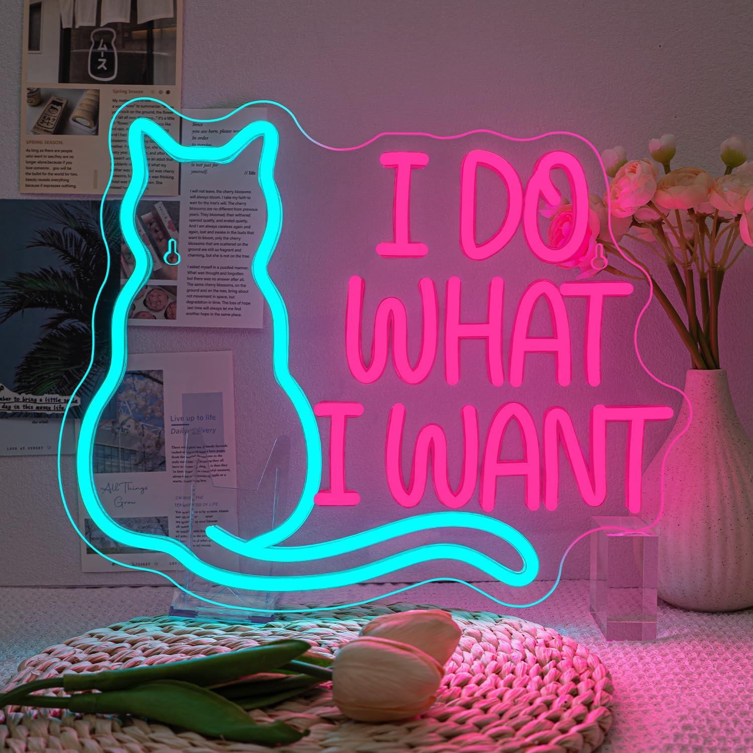 Gaming Accessories Shop - Lampu Neon Kucing USB yang Dapat