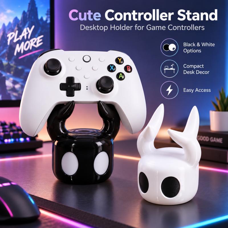 Gaming Accessories Ps5 - Penyangga Kontroler Game Berlapis Tanduk yang