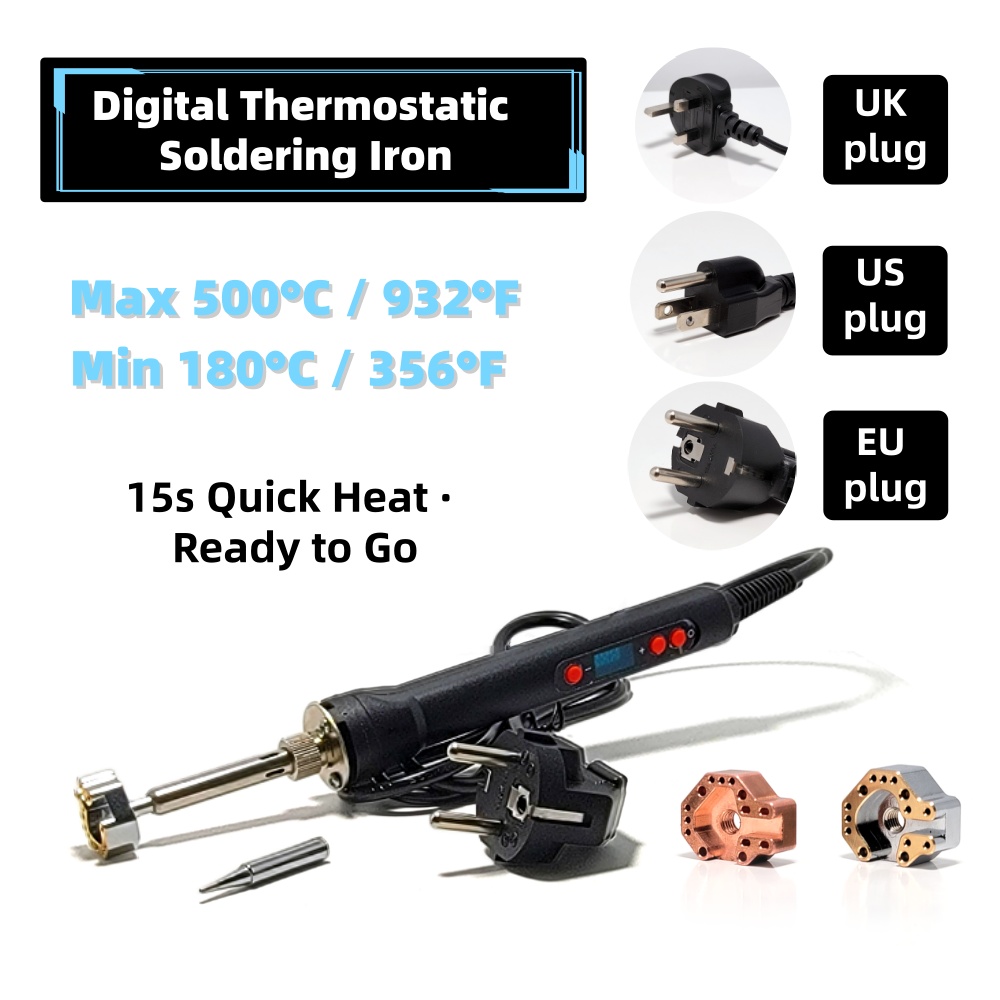 Gaming Accessories Ps5 - 936 90W Solder Listrik dengan Suhu