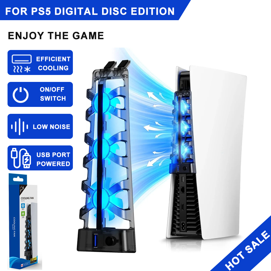 Gaming Accessories Ps5 - Untuk PS5, Kipas Pendingin untuk Edisi