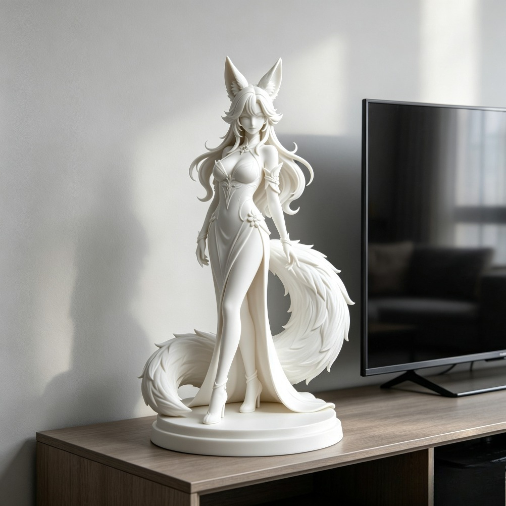 Patung Figurine Spirit Ekor Be - Gaming Home Accessories ulasan dan harga