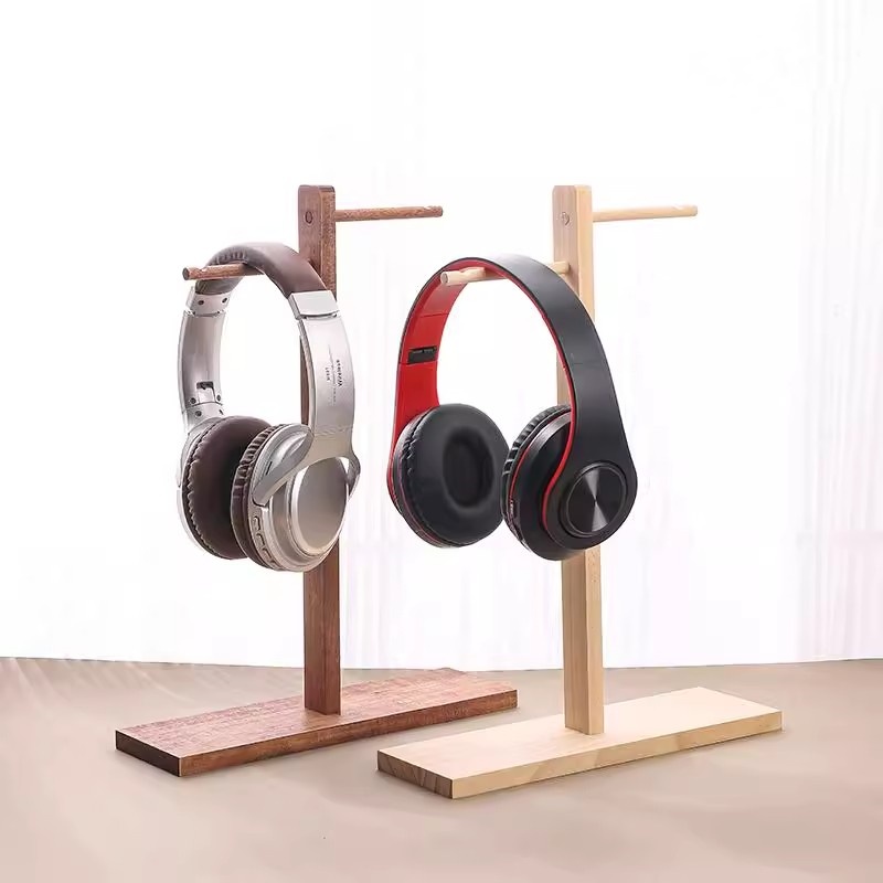 Rak Penyimpanan Headphone Kayu - Gaming Home Accessories ulasan dan harga