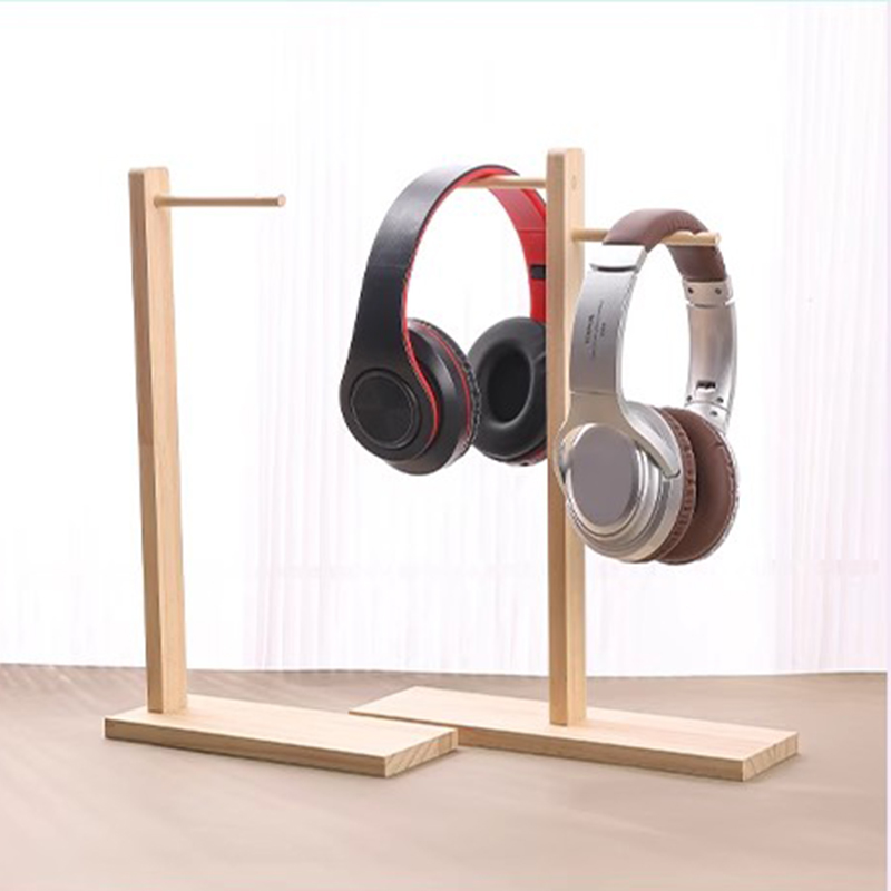 Rak Penyimpanan Headphone Kayu - Gaming Home Accessories ulasan dan harga