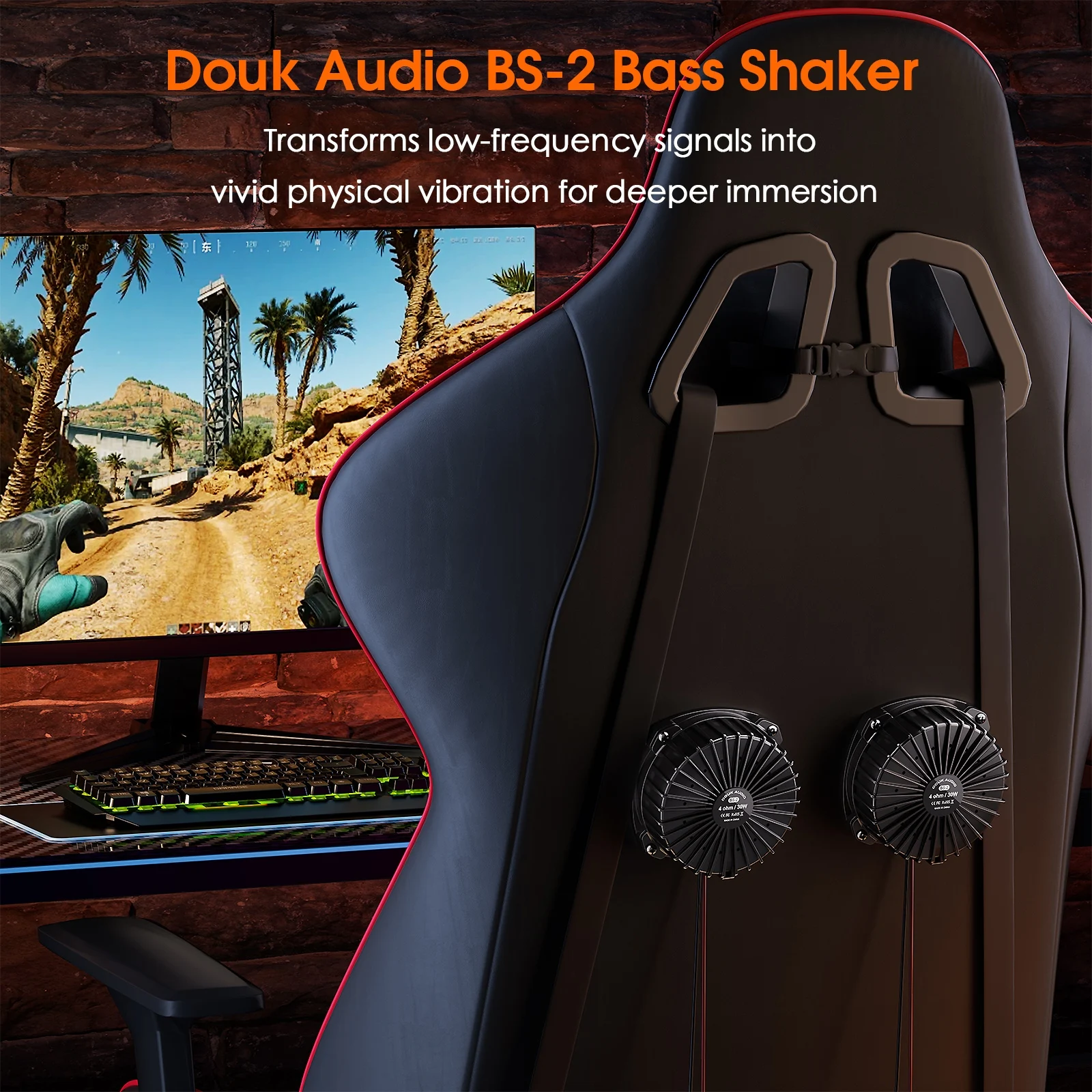 Douk Audio BS-2 30W 4Ω Bass Sh - Gaming Home Accessories ulasan dan harga