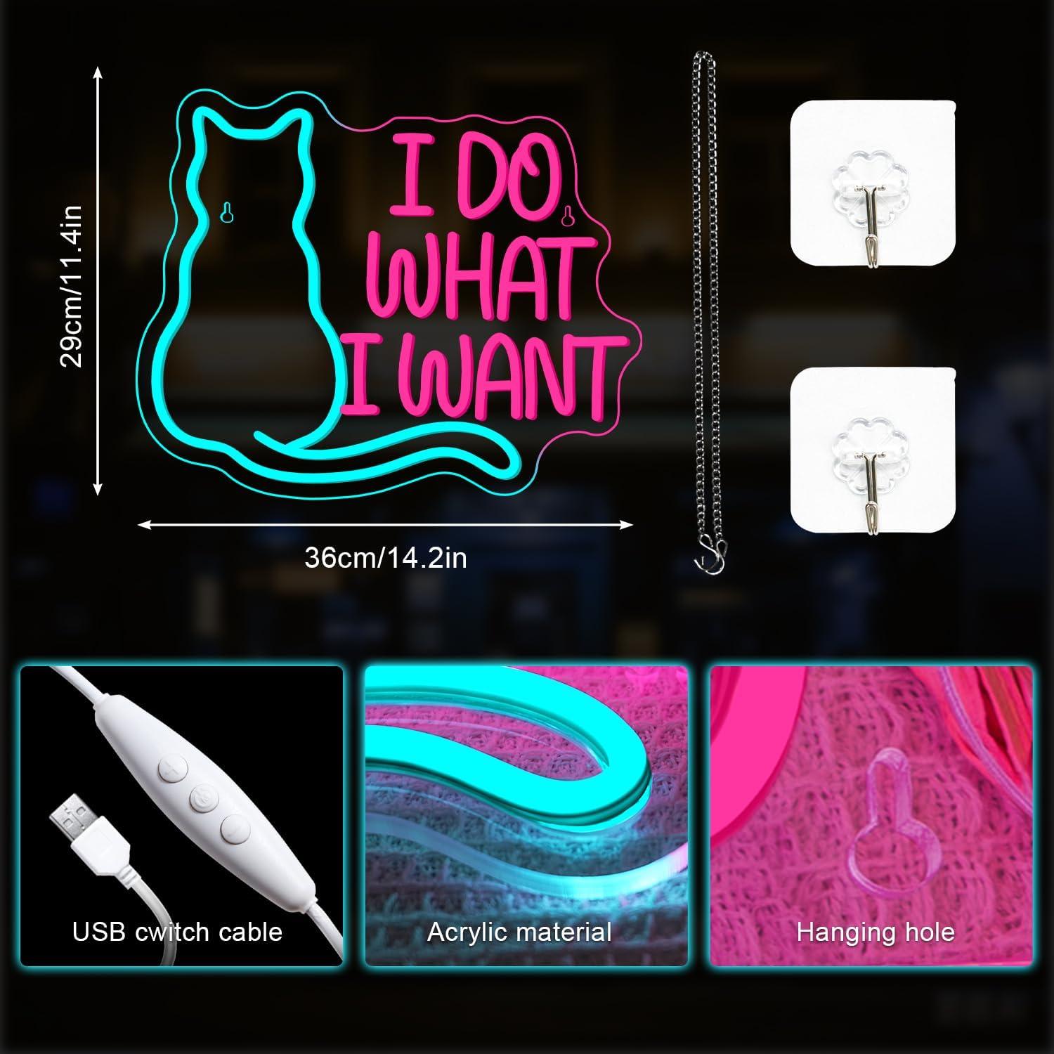 Lampu Neon Kucing USB yang Dap - Gaming Accessories Shop ulasan dan harga