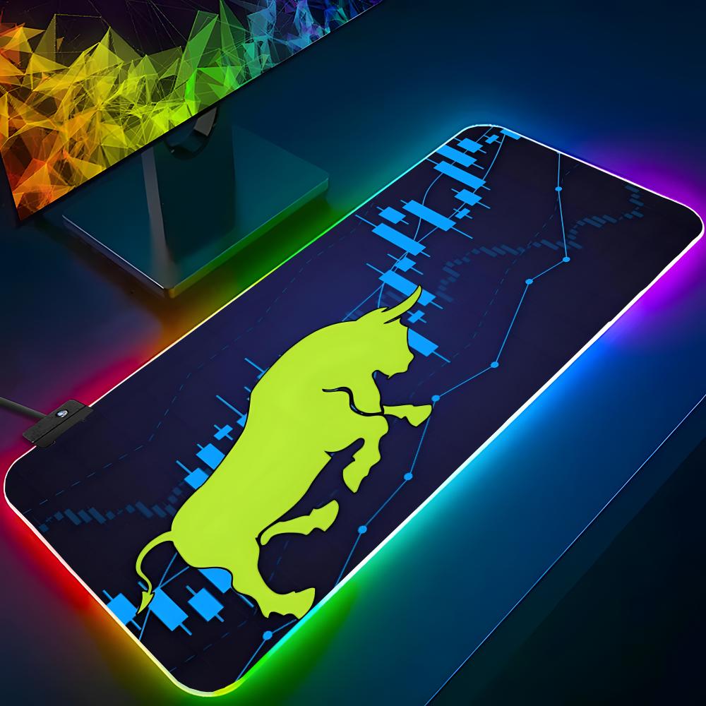 Market Bull Mouse Pad RGB Back - Gaming Accessories Market ulasan dan harga