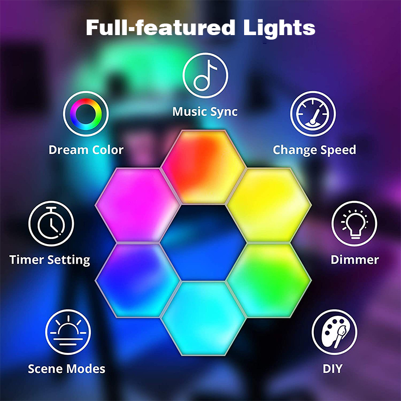 Tuya Lampu Kuantum RGB Pintar  - Gaming Home Accessories ulasan dan harga