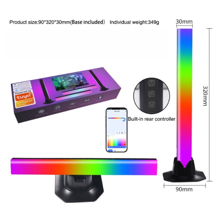 Lampu LED Sinkron Musik, Kontr - Essential Gaming Accessories ulasan dan harga